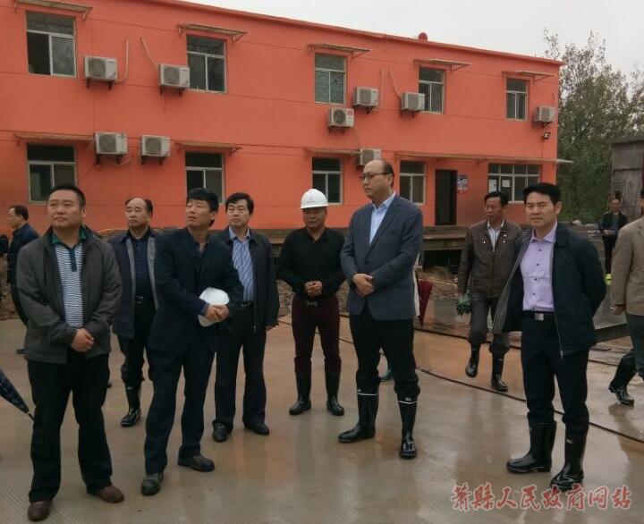 县长武戈调研萧县非煤矿山企业