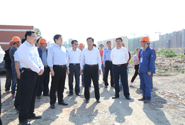 张志强调研泗县北部新区路网建设情况_宿州市人民政府