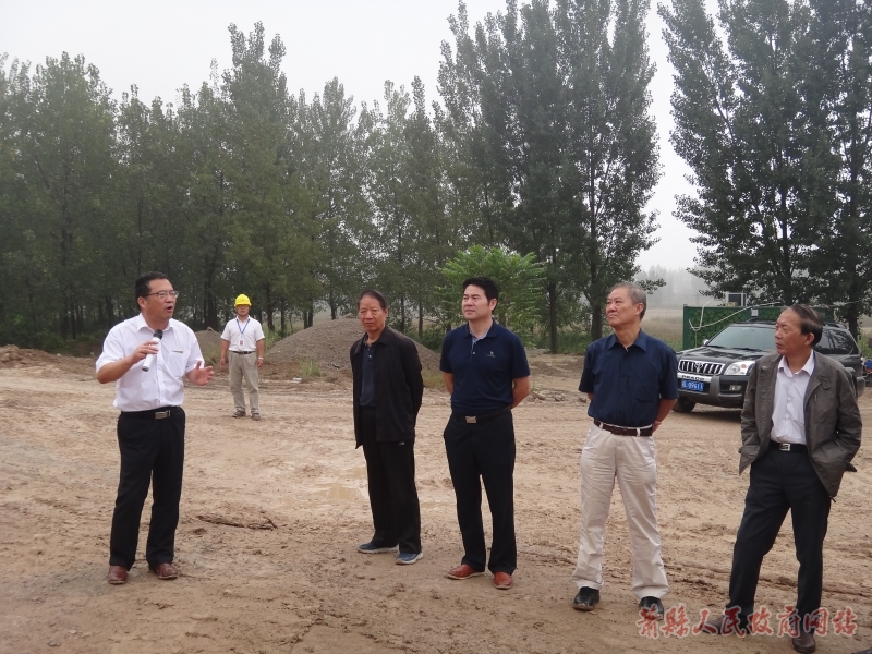 萧县县委常委,副县长汪友宏,萧县人大常委会副主任许继侠,县国土资源