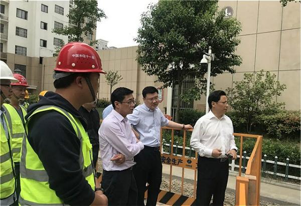 张建军调研棚户区改造,雨污分流及老旧小区改造工作_宿州市人民政府