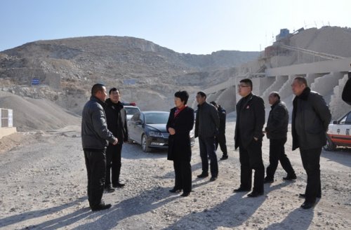 萧县县委常委副县长李芳茹督查指导治超工作