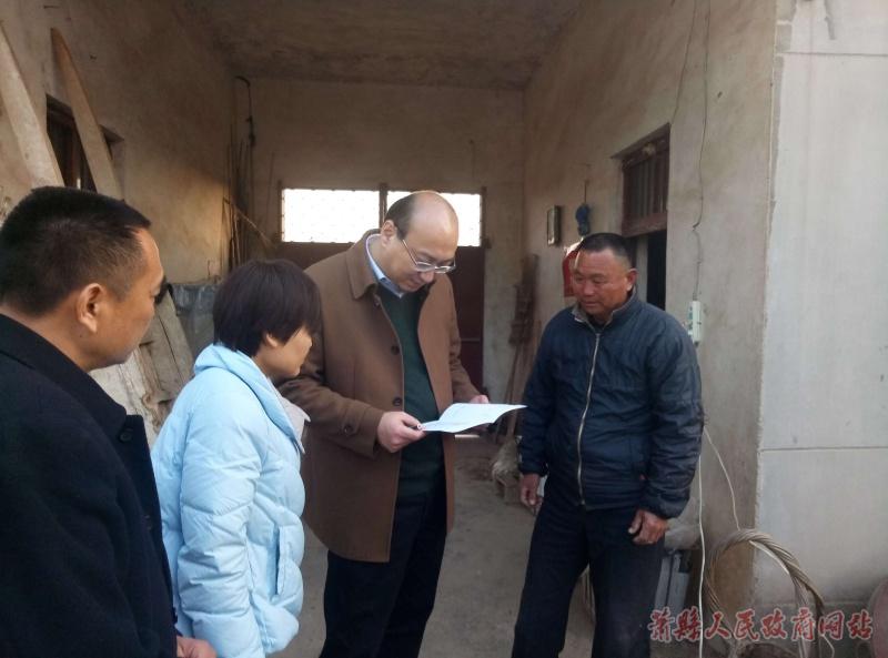 武戈调研萧县西南四乡镇产业扶贫工作