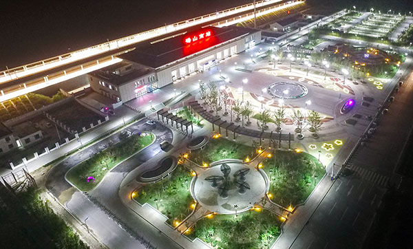 郑徐高铁今日通车运营砀山南站正式运营