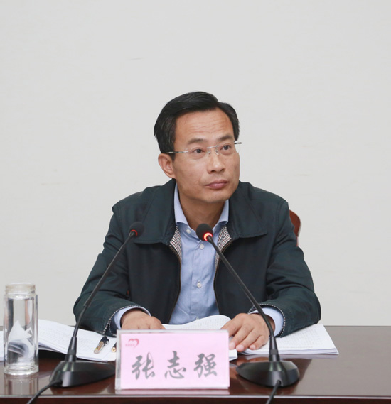 张志强在会上指出,当前脱贫攻坚工作到了背水一战的关键阶段,全县上下