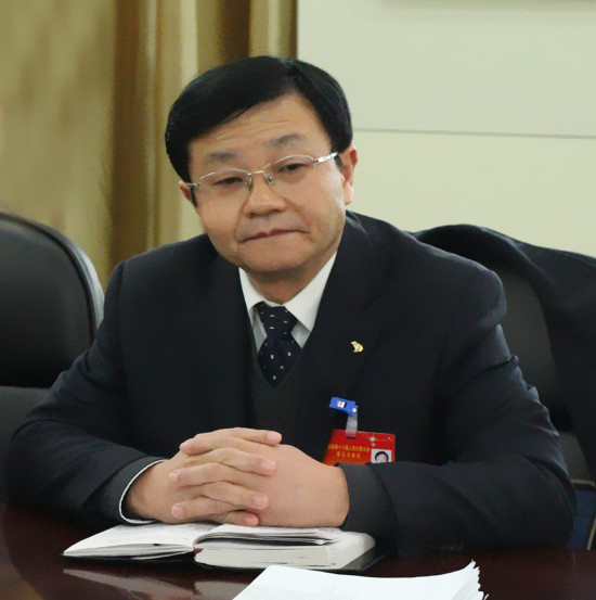 县长王法立参加屏山黑塔代表团审议各项工作报告