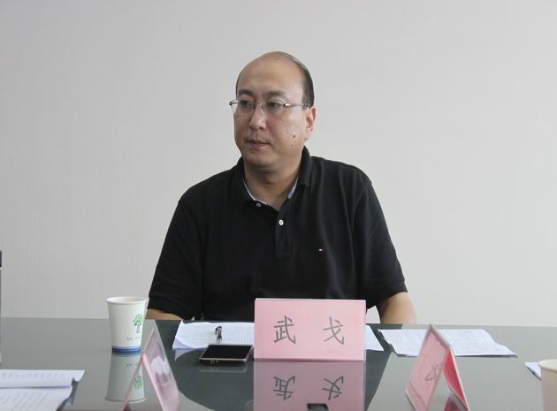 县委副书记县长武戈到萧县国税局调研指导工作